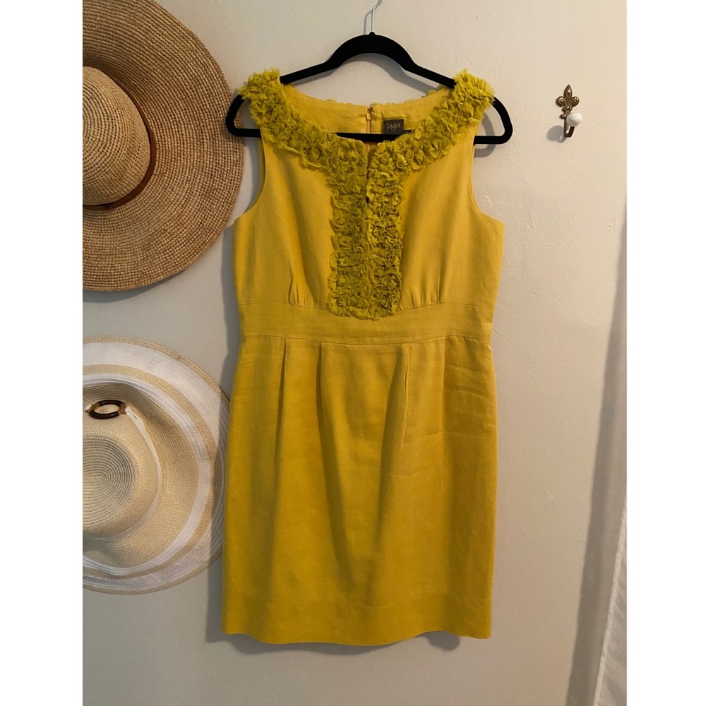 Taylor linen shift dress